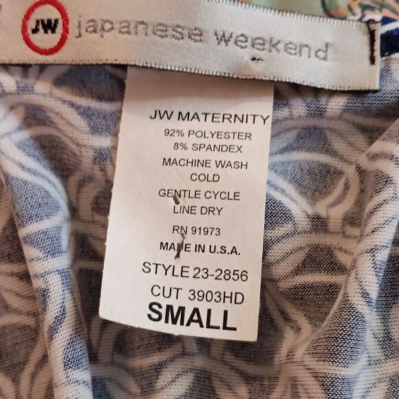 Japanese Weekend Maternity True Wrap Dress - Picture 12 of 12